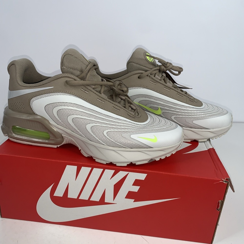 New Nike Air Max Fire Shoes Mens Size 11bone/volt Khaki Sneakers IF2621-002 - Picture 3 of 7